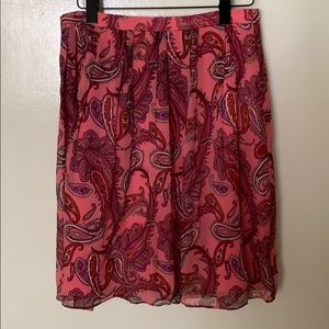 J.Crew Paisley Skirt